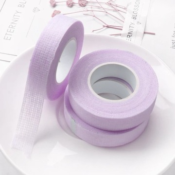 Taśma do przedłużania rzęs perforowana Fioletowa eyelash extension tape
