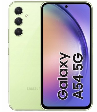 Smartfon Samsung Galaxy A54 8 GB / 256 GB zielony/ limonkowy