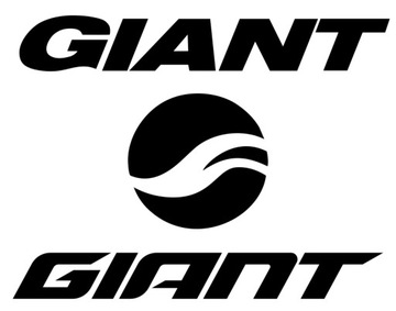 GIANT naklejki zastępcze na rower komplet 6 sztuk