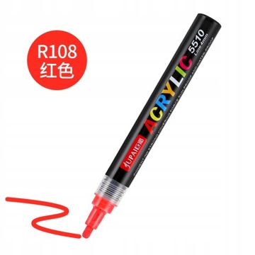 36 Colors Art Marker Acrylic Paint Brush Pen Rock