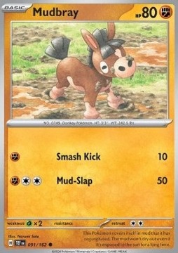 Mudbray (TEF 091) Reverse Holo