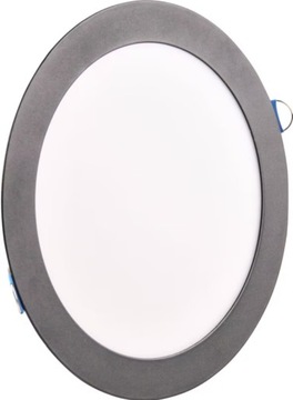 Oczko LED okrągłe Goldlux Rigel 1800 lm 4000 K czarne