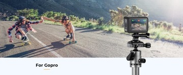 ШТАТИВ ULTRALIGHT K&F ALU/MAG 168CM F263A4 + держатель для телефона