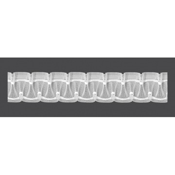 TAŚMA MARSZCZĄCA 5CM FIRANOWA MARSZCZENIE 1:2 SMOK