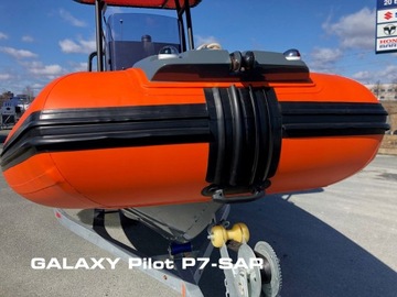 РИБ Алюминий Лодзь GALA GALAXY PILOT P7 АЛЮМИНИЙ для ПОЖАРНЫХ УСЛУГ WOPR