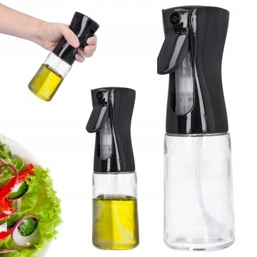 РАСПЫЛИТЕЛЬ ДЛЯ МАСЛА, МАСЛА, УКСУСА, РАСПЫЛИТЕЛЬ, СТЕКЛО, ЧЕРНЫЙ