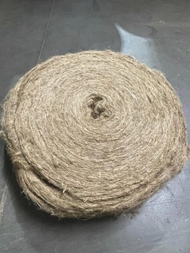 ЛЬНЯНАЯ ЛЕНТА ДЛЯ УПЛОТНЕНИЯ ИЗОЛЯЦИИ ДЕРЕВЯННЫХ СРУБЕННЫХ ДОМОВ 150МБ 12КГ