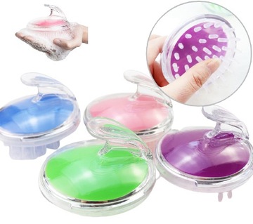 Силиконовая голова и кожаная щетка