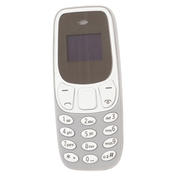 MAŁY TELEFON KOMÓRKOWY Z KLAWIATURĄ SZARY