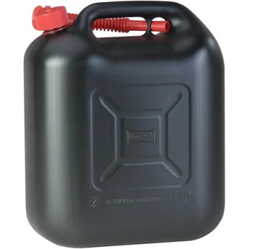 Kanister z tworzywa czarny Hünersdorff, 20 l