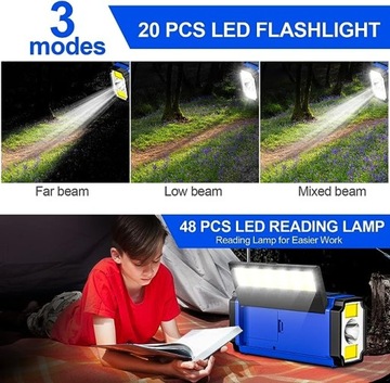 Радио с фонариком LED/DYNAMO/SOLAR OUTLET