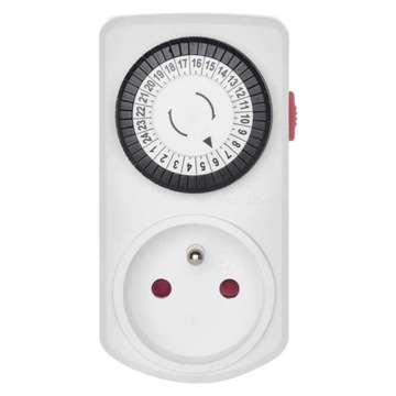 МЕХАНИЧЕСКИЙ ТАЙМЕР EMOS P5504 15FD/3A БЕЛЫЙ