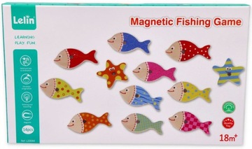 Lelin Fish Game Аквариумные магниты Удочки x2