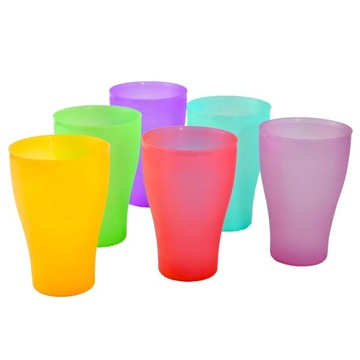 KUBKI kubek na piwo NIETŁUKĄC plastik 6 na IMPREZĘ