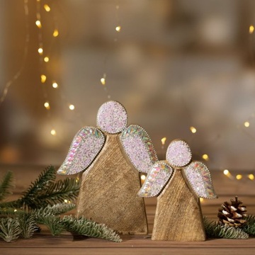 РОЖДЕСТВЕНСКАЯ ФИГУРКА АНГЕЛА 16 СМ РОЖДЕСТВЕНСКОЕ УКРАШЕНИЕ