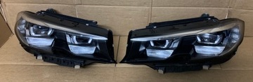 BMW 3 G20 G21 LAMPA LAMPY PRZÓD PRAWA LEWA LED 5A1DB38 5A1DB37