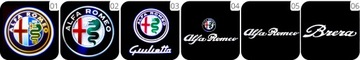 ZESTAW 2x PROJEKTOR LED LOGO ALFA ROMEO 147 156 HOLOGRAM HD RZUTNIK LAMPKA