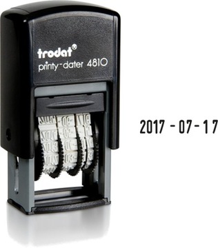 Датчик знакомства знакомства Trodat Iso Black x8