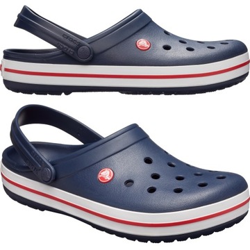 Crocs Crocband Navy Granatowe klapki 36-37 M4