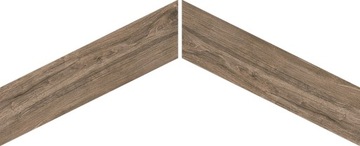 GRES JODEŁKA ROVERE CHEVRON BROWN 8X40 GAT. I