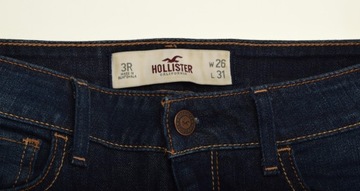 HOLLISTER * JEANSOWE SPODNIE 26/31