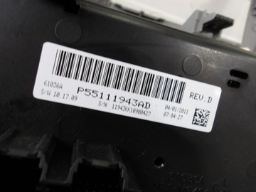 DODGE NITRO RÁMEČEK PANEL KLIMATIZACE P56046129AC