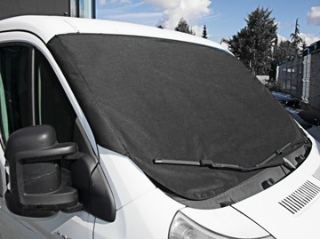 БОЛЬШОЙ КОВРИК ПРОТИВОМОРОЗА НА ОКНО ДЛЯ АВТОБУСА XXL 220х100 СМ.