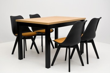 УДИВИТЕЛЬНЫЙ МЕБЕЛЬНЫЙ СТОЛ + 4 СТУЛА