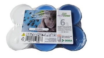 Podgrzewacze zapachowe Maxi Wellnes 6szt.