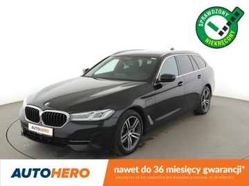 BMW Seria 5 G30-G31 Touring Plug-In 2.0 530e 292KM 2021 BMW 530 FV23% PHEV full LED skóra virtual cocpit