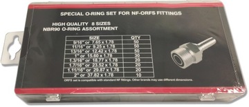 НАБОР УПЛОТНИТЕЛЬНЫХ КОЛЬЦЕВ ДЛЯ НАРУЖНОЙ РЕЗЬБЫ ORFS