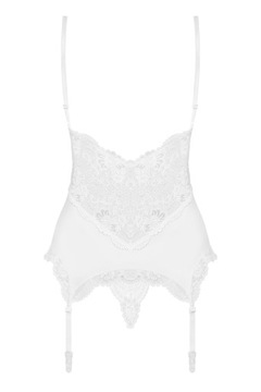 Bielizna-810-COR-2 белый корсет и стринги L/XL