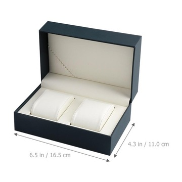 Pudełko do przechowywania zegarków pierścionkowych Pojemnik Fashion
