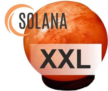 СОЛЯНАЯ ЛАМПА ШАР XL Гималайская соль - большая 18см