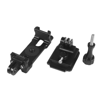 NVG Helmet Mount Bsae for GoPro11 10 for DJI OSMO Action4 3 Camera Motorcyc