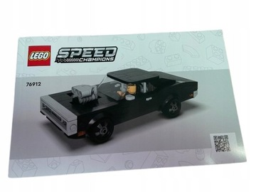 LEGO 76912 Instrukcja F&F 1970 Dodge Charger R/T
