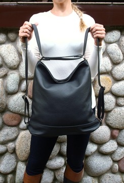 Кожаная сумка-рюкзак Натуральная кожа 2в1