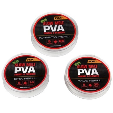 SIATKA UZUPEŁN. FOX PVA MESH SLOW MELT 5 M - 25 MM