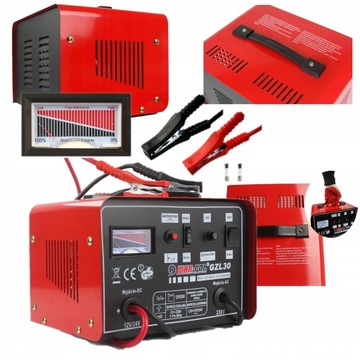 PROSTOWNIK ZESPÓŁ PROSTOWNIKOWY 12/24V GZL-30 FAST CHARGE 230V/50Hz
