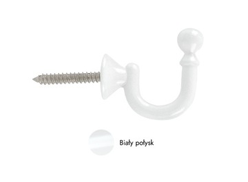 РУЧКА-КРЮК ДЛЯ ШТОР И ШТОР 30ММ