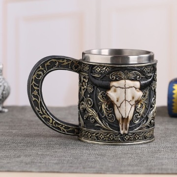 КРУЖКА EPIC BONE GUARD ИЗ НЕРЖАВЕЮЩЕЙ СТАЛИ 400 МЛ