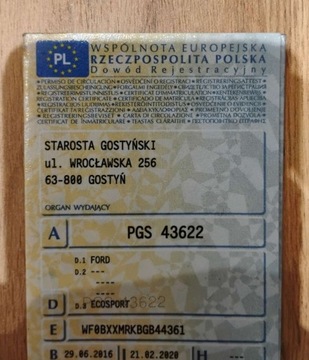 Ford Ecosport II SUV 1.5 Duratec Ti-VCT 112KM 2016 Ford EcoSport 2016r, 1.5 Benzyna. Uszkodzony lewy bok. Jezdzi. 1.5 Benzyna, zdjęcie 22