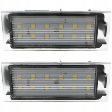 PODŚWIETLENIE TABLICY LED Renault Megane II 2 III