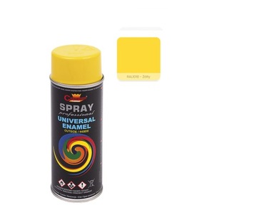 Farba spray 400ml Ral1018 Żółty uniwersalna