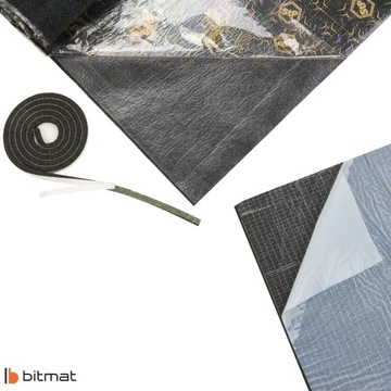 Самоклеящаяся изоляция дверей с дополнительной звукоизоляционной пеной – идеально подходит для ХОЛОДНОЙ погоды.