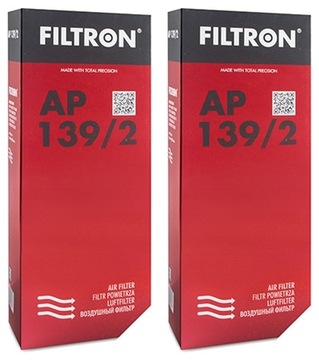 2× FILTRON AP 139/2 FILTR VZDUCHU