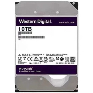 Жесткий диск WD Purple емкостью 10 ТБ для МОНИТОРИНГА