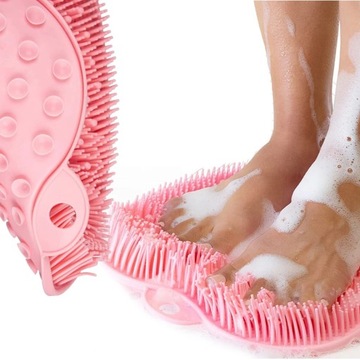 СИЛИКОНОВАЯ ШАЙБА ДЛЯ ЗАДНИХ НОГ С ПРИСОСКАМИ МАССАЖЕРНОЕ УСТРОЙСТВО БОЛЬШАЯ ГУБКА