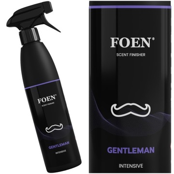 FOEN GENTLEMAN 450ml PERFUMY DO SAMOCHODU WNĘTRZA TRWAŁY ZAPACH SAMOCHODOWY