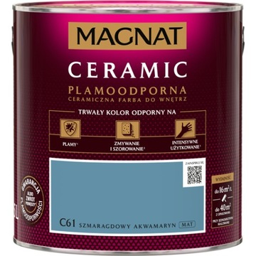 Magnat Ceramic szmaragdowy akwamaryn 2,5 l